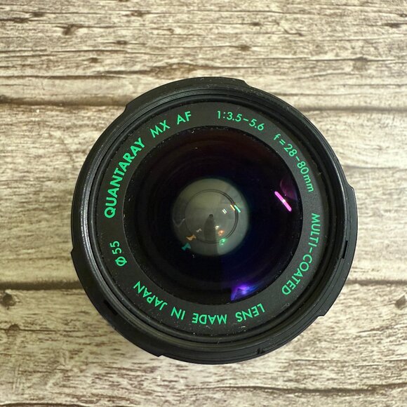 Quantaray MX AF 1:3.5-5.6 f=28-80mm Lens Multi-coated Zoom Lens READ - Picture 1 of 7